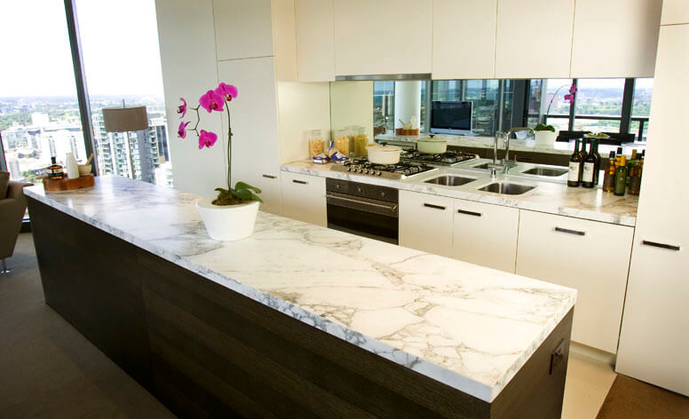 White Marble Benchtop