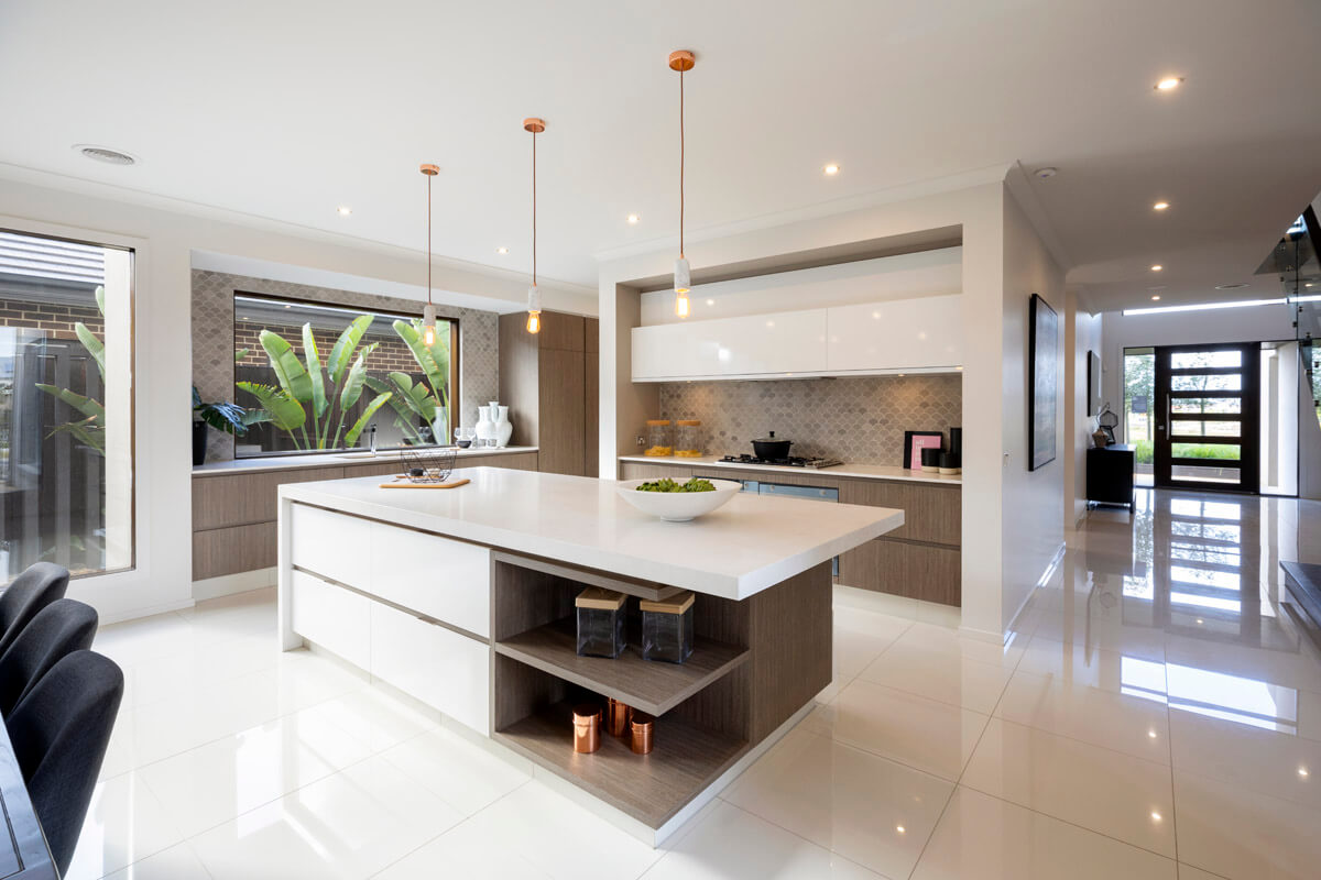 Modern kitchen benchtop